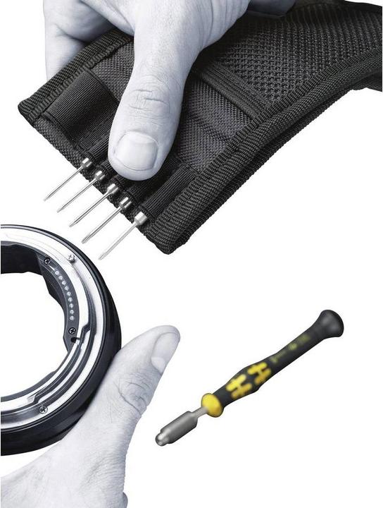Actual product image Wera Kraftform Kompakt Micro-Set ESD/11 (Cross recess, Pin-torx)