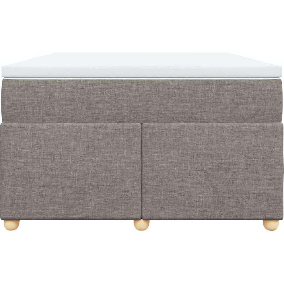 Thumbnail - VidaXL, Bett, Bo x springbett mit Matratze 120 x 190 cm Stoff (120 x 190 cm)