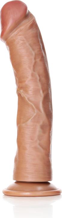 RealRock Curved Realistic Dildo with Suction Cup - 10"/ 25,5 cm