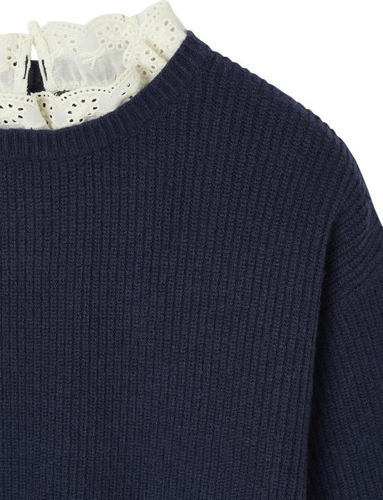 Immagine prodotto Vertbaudet Maglia da bambina con collo a balze, Capsule Collection MAMA, TOCHTER & BABY (128)
