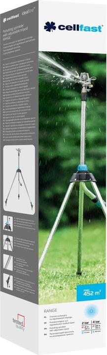 Actual product image Cellfast Impulse sprinkler on tripod (Impulse, circular and sector sprinklers)