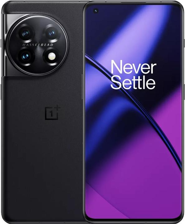 OnePlus 11 (256 GB, Titan Black, 6.70", Hybrid Dual SIM + eSIM, 5G)