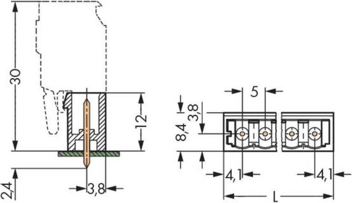 Immagine prodotto Wago 231-140/001-000/105-