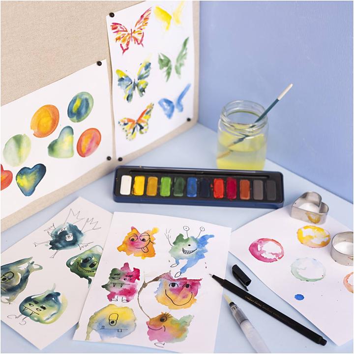 Actual product image Creativ Company Bastelset Wasserfarben