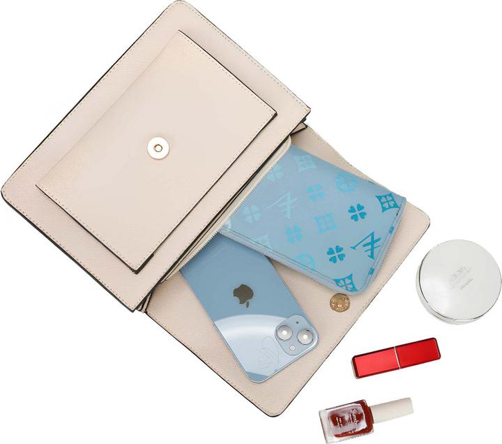 Produktbild Gallantry Damen Umhängetasche Goldkette Fronttasche Klappe