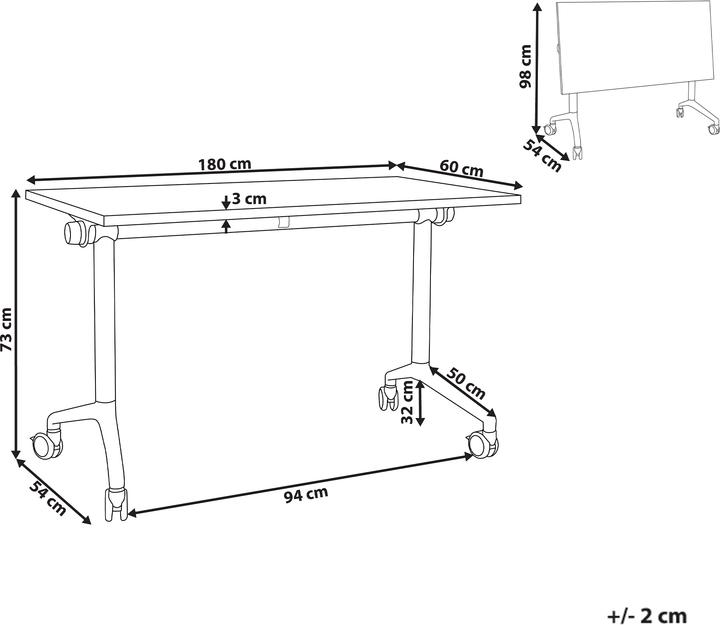 Actual product image Beliani Cavi (180 x 60 x 73 cm)