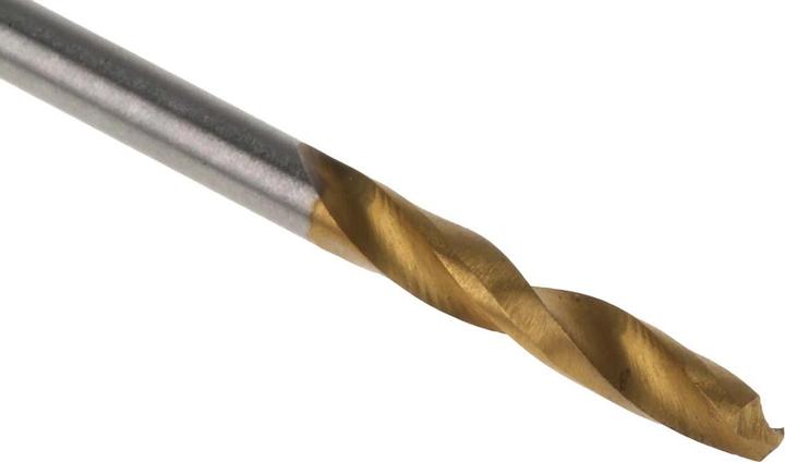 Actual product image RS PRO HSS TIN Straight Stub Drill DIN 2.0mm (2 mm)