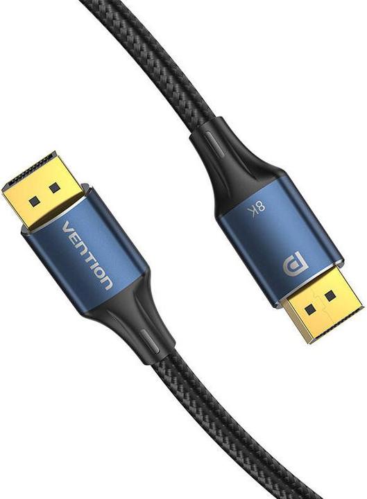 Produktbild Vention HD DisplayPort 8K Cable 2m HCELH (Blue) (2 m, DisplayPort, 1.4)