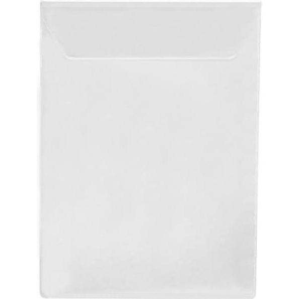 Foldersys, Mappe, 10 Selbstklebetaschen glatt (Hoch, 1 x)
