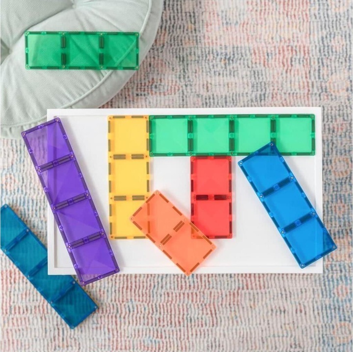 Actual product image Connetix Magnetic tiles