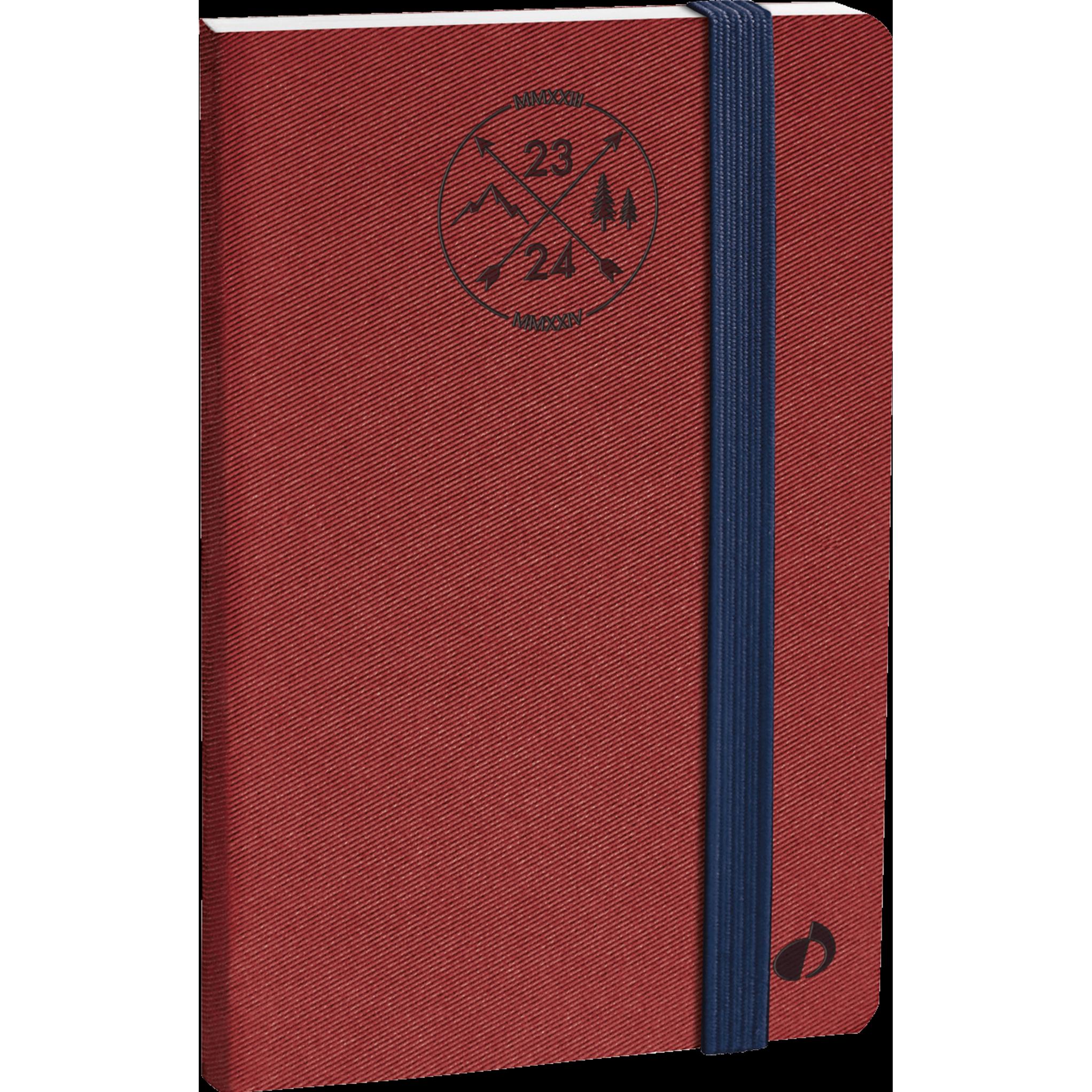 Quo Vadis, Agenda, Agenda Pr‚sident SD 2022/2023, 16 mois, bordeaux (21 x 27 cm, Deutsch)
