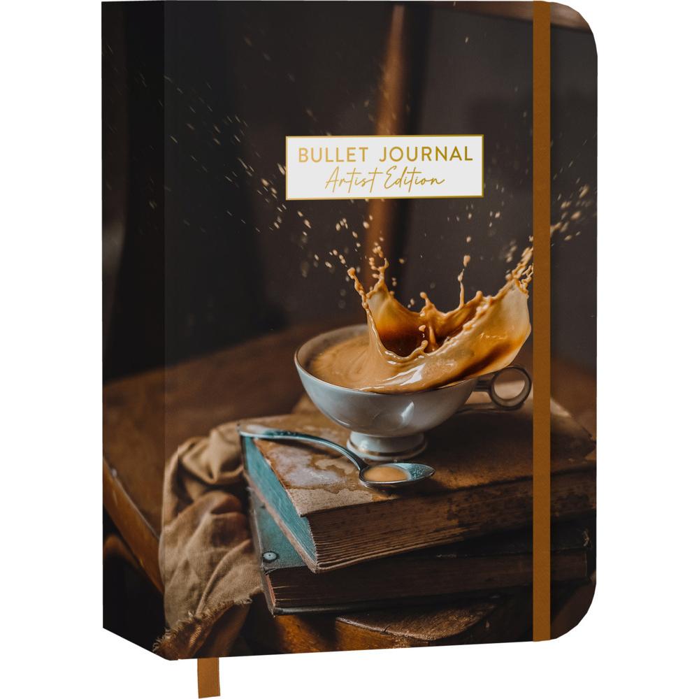 Edition Fischer, Heft + Block, Pocket Bullet Journal Artist Edition "Coffee break" (A6, Harter Einband)