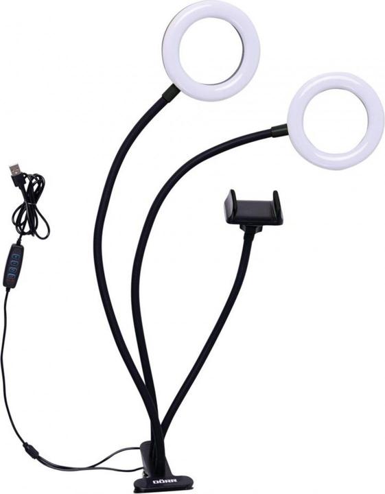 Produktbild Dörr Videoleuchte 2-er Ringlicht SLR-12 Bi-Color (Ringleuchte)