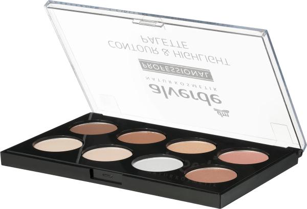 Actual product image dm alverde Professional Contour & Highlight Palette