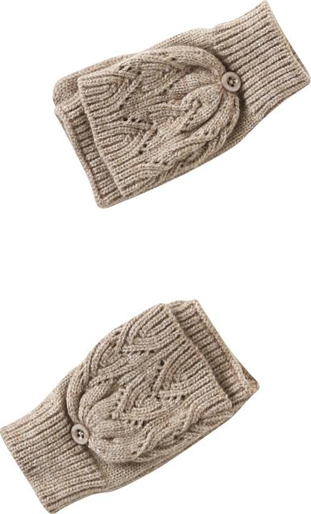 Actual product image Vertbaudet Mädchen Set: Mütze, Snood & Fäustlinge mit Lochmuster und Stickereien (104, 116)