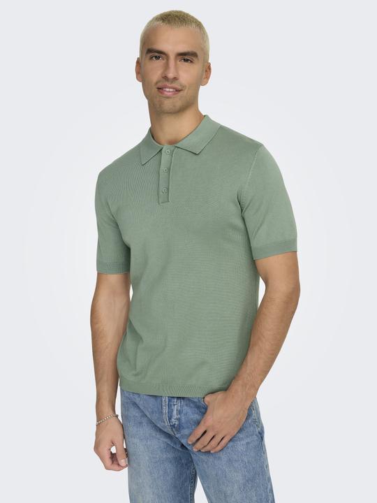 Actual product image Only & Sons Onswyler Life Reg 14 Ss Polo Knit Noos (L)