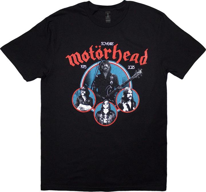 Motorhead 50 Years Lemmy Circles (M)