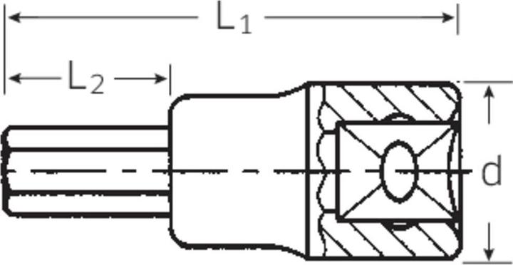 Immagine prodotto Stahlwille Chiave a bussola esagonale (5 mm)