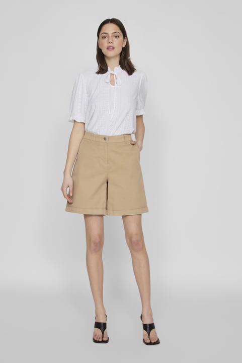 Immagine prodotto Vila Top con scollo a cravatta e maniche corte (M)