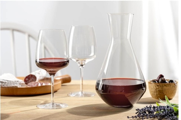 Produktbild Leonardo Karaffe Cesti 1.2 l, 3-teilig, Grau/Transparent (1.20 l)