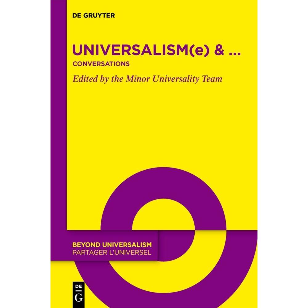 Universalism(e) & …, Sachbücher von Azyza Deiab, Markus Messling, Franck Hofmann, Elsie Cohen, Clément Ndé Fongang, Hélè...
