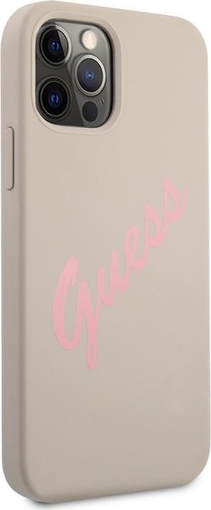 Actual product image Guess Hard Cover Silicone Vintage (Apple iPhone 12, Apple iPhone 12 Pro)