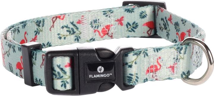 Actual product image Flamingo COLLAR SAMAR LIGHT GREENXS 20-35CM (XS, Dog)