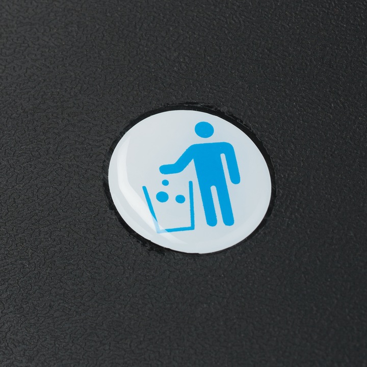 Actual product image Relaxdays Recessed trash can L (15 l)