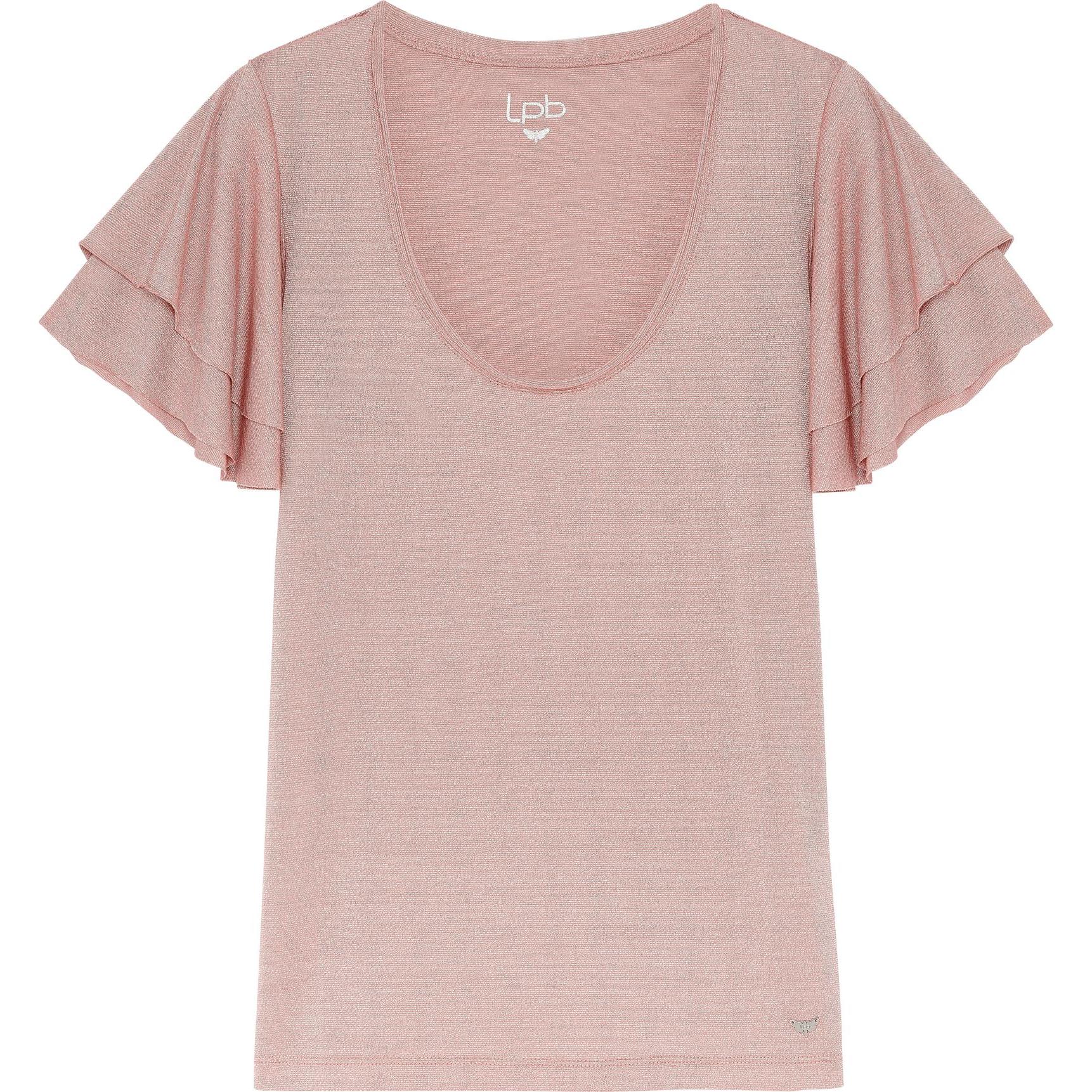 Les Petites Bombes, Damen, Shirt, t-shirt damen fetta, Pink, (XS)
