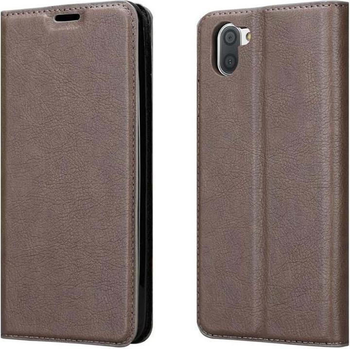Actual product image Cadorabo Book Invisible Magnet Cover (Sharp Aquos R3)