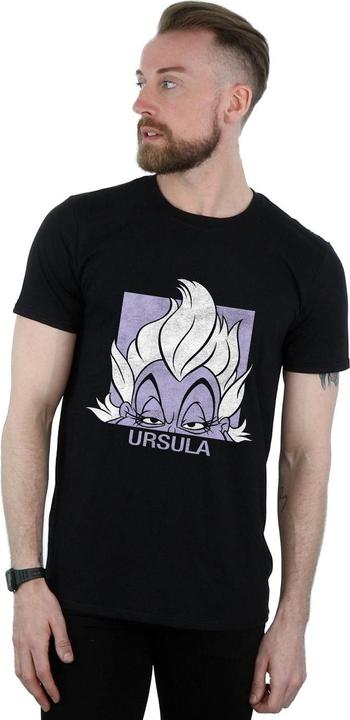 Actual product image Disney Mens Usrsula Cropped Head T-Shirt (XL)