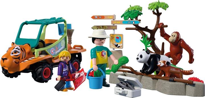 Image du produit Playmobil 72072 Zoo: Tierpflegermobil