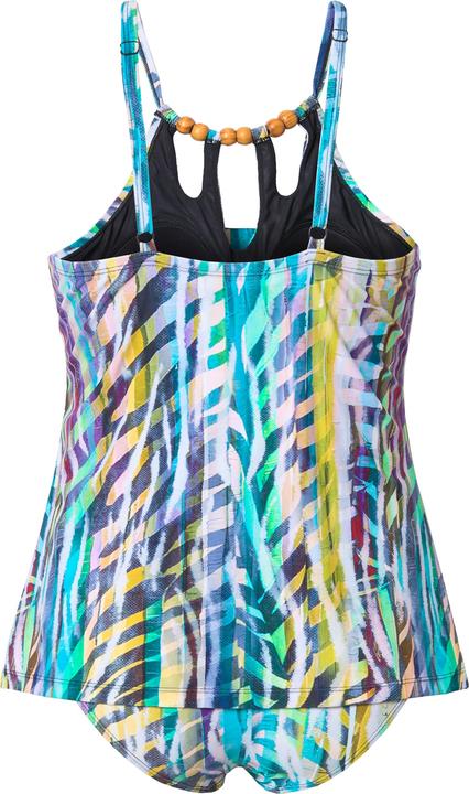 Produktbild Ulla Popken Tankini, Animal-Streifen, Softcups, Cut-Outs (50 B)