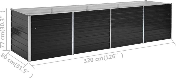Actual product image vidaXL Hochbeet