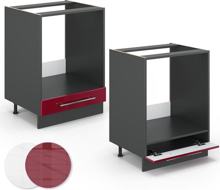 Produktbild Vicco Herdumbauschrank Fame-Line (60 x 60 x 82 cm)
