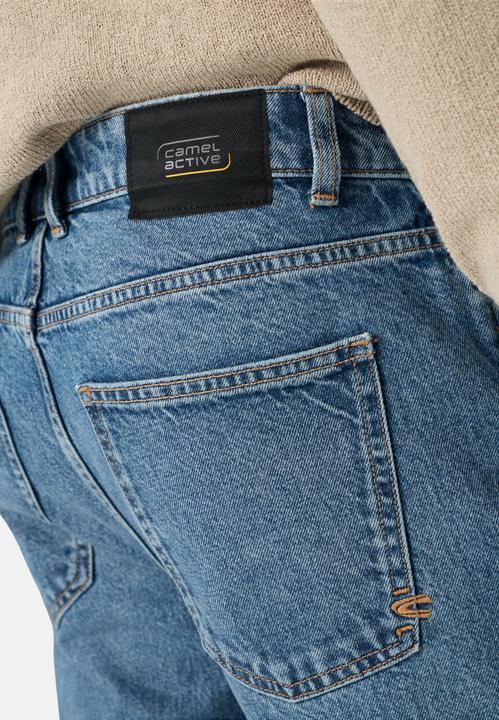 Produktbild Camel Active Relaxed Fit 5-Pocket Jeans aus Baumwolle (33)