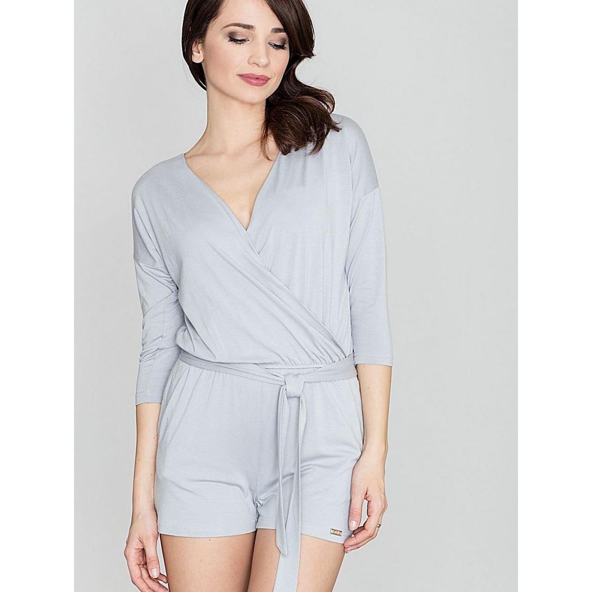 Lenitif, Jumpsuit, Overall, Grau, (XL)