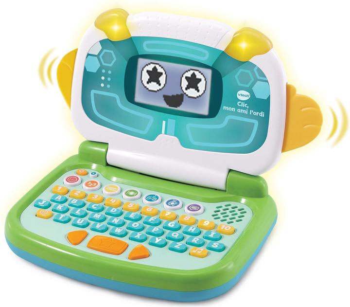 Immagine prodotto VTech Clic, mon ami l'ordi bleu / vert (Francese, 3 - 6 anni)