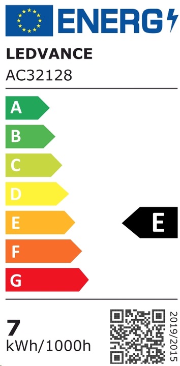 Label énergétique Osram Ligne fine (R7, 7 W, 806 lm, 1 x, E)
