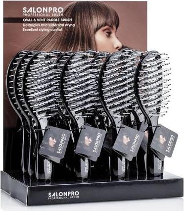 Immagine prodotto XanitaliaPro Xanitalia Pro Xan Pro Salon Pro Oval & Vent Paddle Brush X12