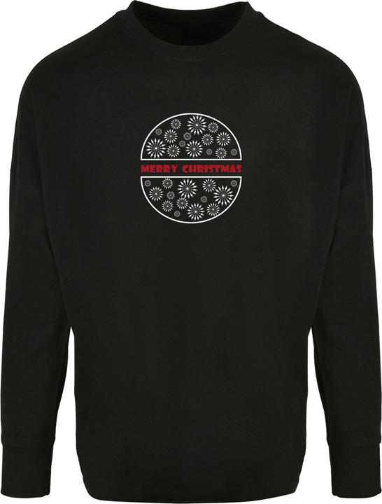 Produktbild Merchcode Merry Christmas Oversized Cut On Sleeve Longsleeve - 115065 (XL)