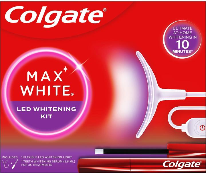 Colgate Kit sbiancante Max White Ultim (Luce LED sbiancante)