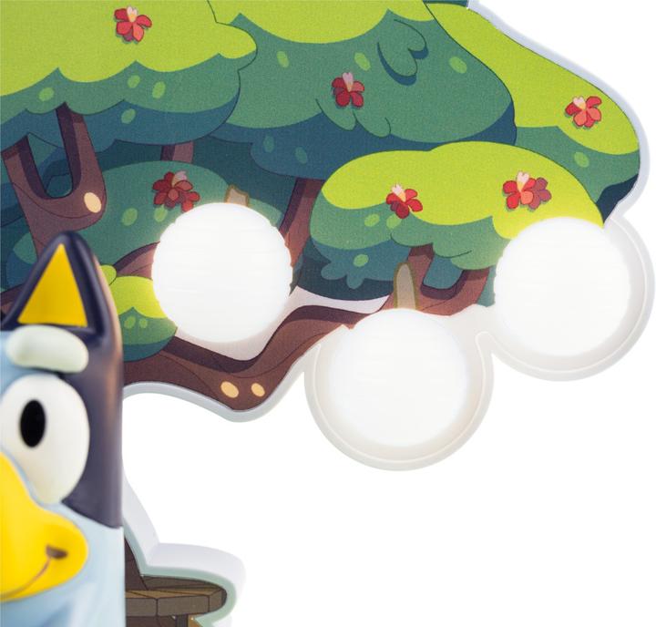 Actual product image Bigben Wireless night light + alarm clock - LUMITREE BLUEY