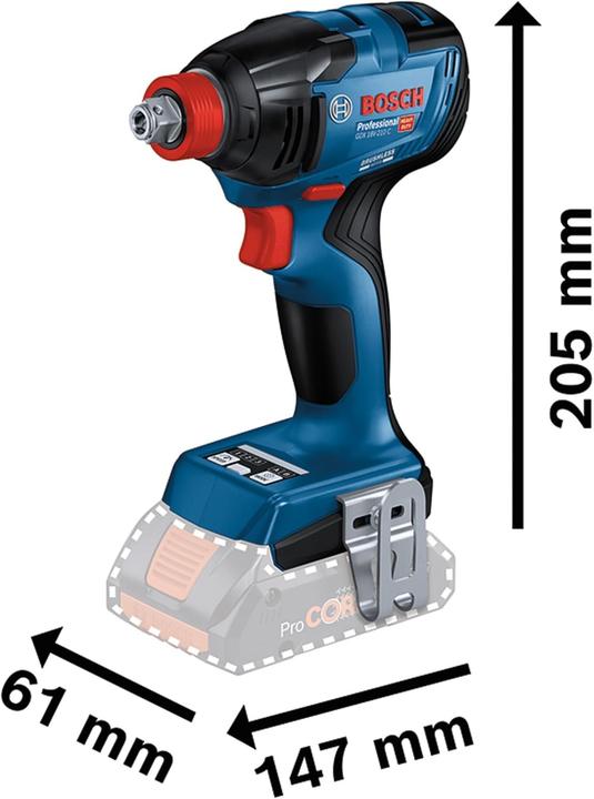 Actual product image Bosch Professional GDX 18V-210 C