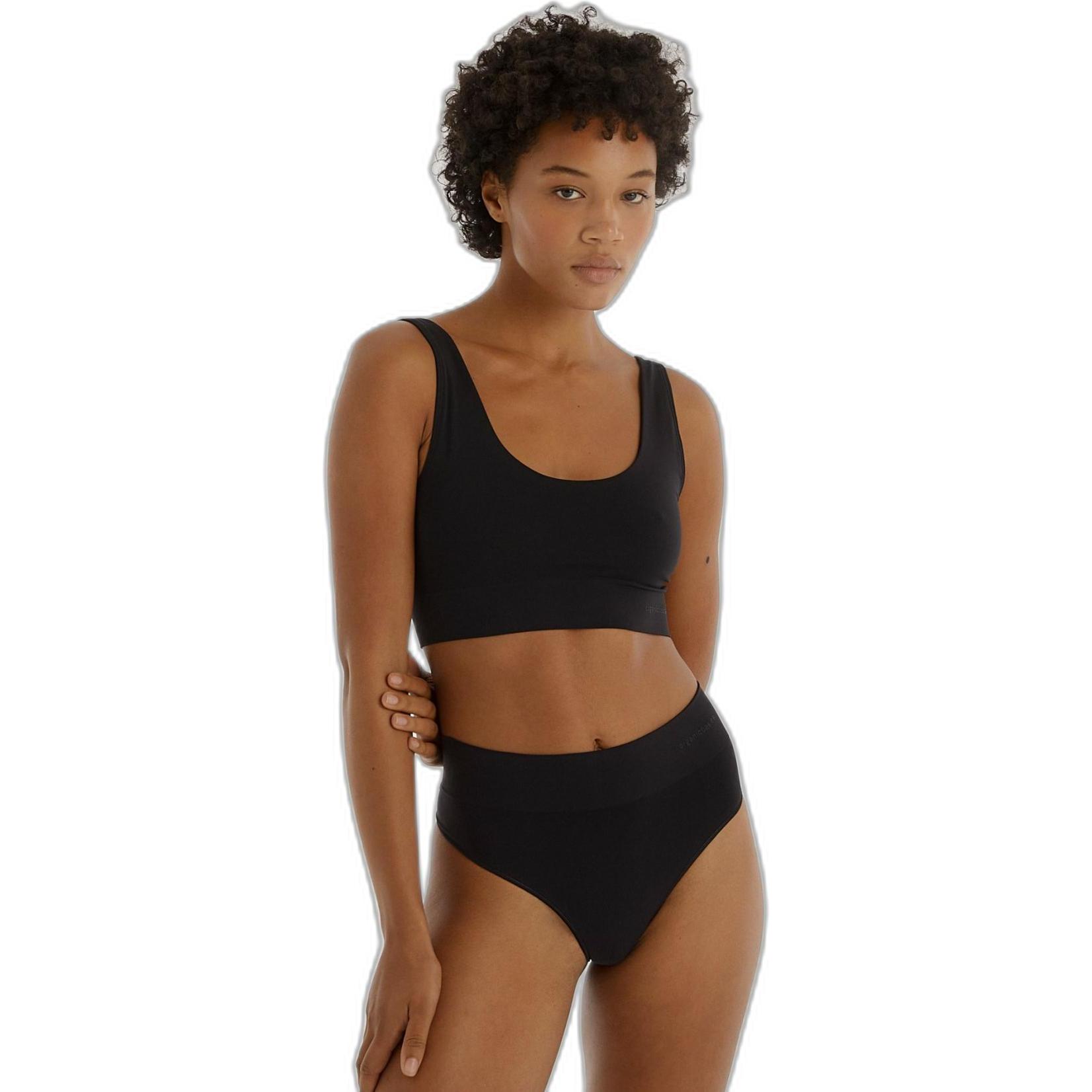 Organic, BH, damen-port-bh baic mooth, Schwarz, (S)