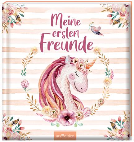 Produktbild Freundebuch Einhörner Aquarell (Deutsch, 2022)