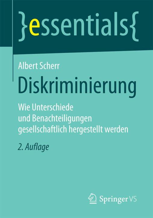 Produktbild Diskriminierung (Deutsch, Albert Scherr, 2015)