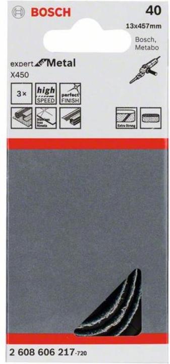 Actual product image Bosch Professional Zubehör Sanding belt grain 40 (L x W) (40)