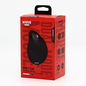 Actual product image Marvo HIPO Maus schnurlos, schwarz, 1600DPI (Wireless)