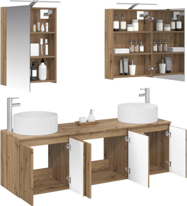 Produktbild vidaXL Badezimmerschrank-Set
